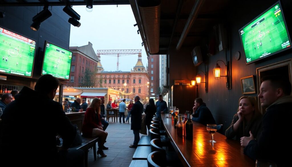 Как живет футбольная Москва после матча: столичный ритм в баре, на метро и во дворах - иллюстрация