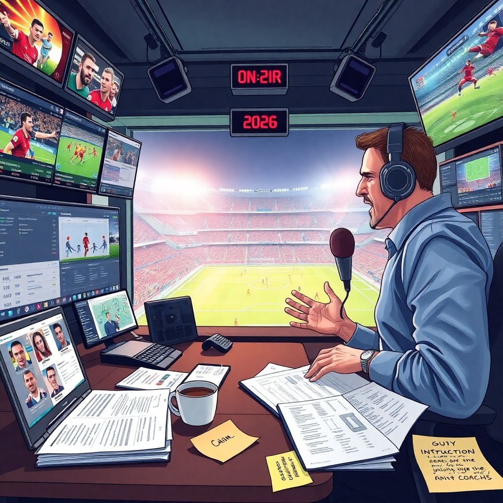 «За кадром» комментаторской кабины: как готовятся к эфиру и что скрыто от микрофона