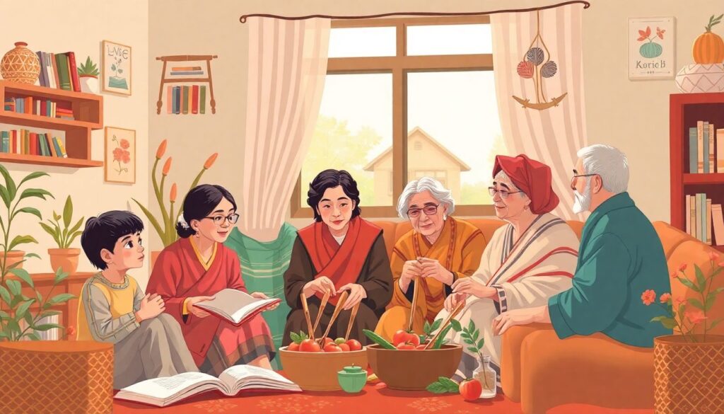 Диалоги поколений: как в республике сохраняют язык, культуру и семейные ценности - иллюстрация