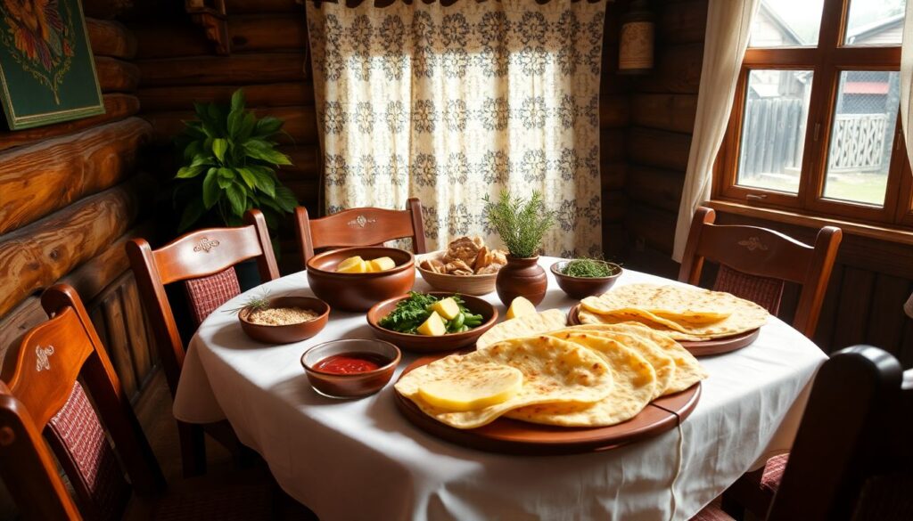 Адыгейская кухня: традиционные блюда и современные интерпретации от местных шеф-поваров - иллюстрация