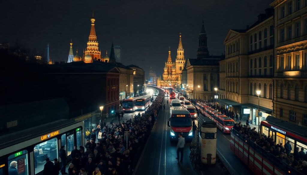 Как живет футбольная Москва после матча: столичный ритм в баре, на метро и во дворах - иллюстрация