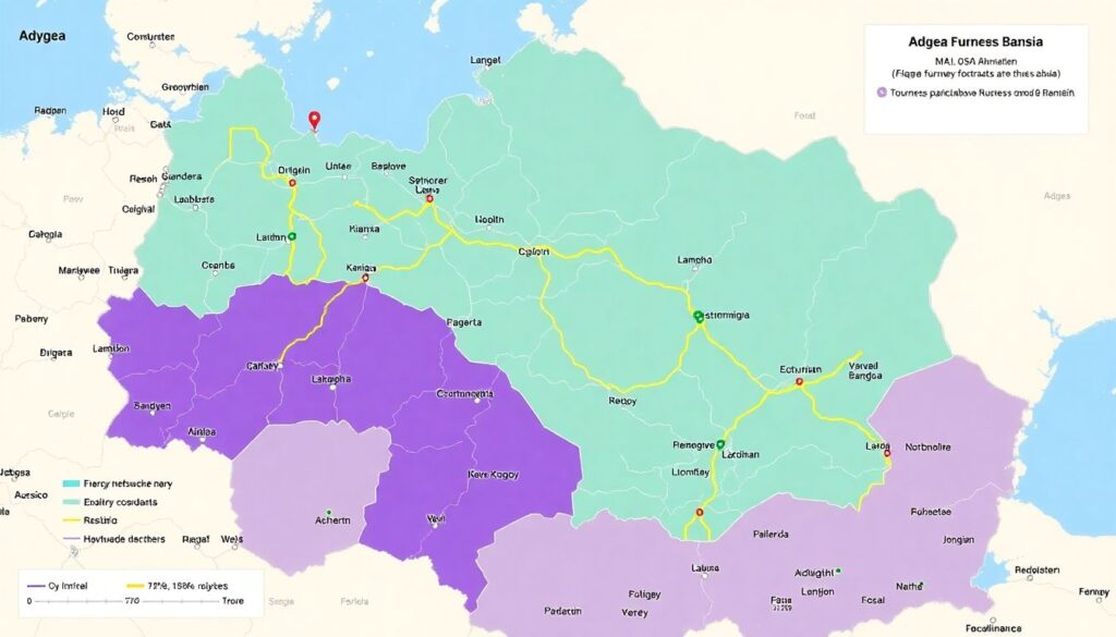 Адыгея на карте России и мира: участие региона в крупных федеральных и международных проектах - иллюстрация