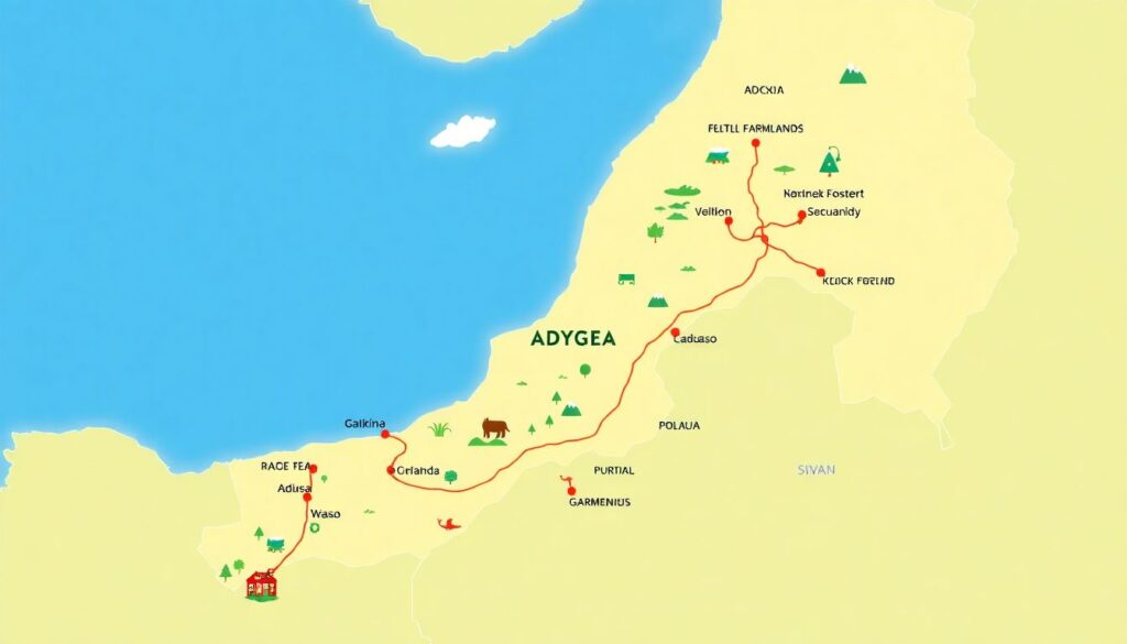 Адыгея на карте России и мира: участие региона в крупных федеральных и международных проектах - иллюстрация
