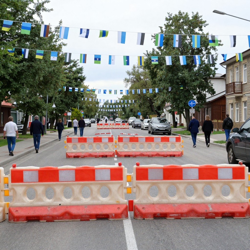 В Майкопе 5 октября перекроют пять участков улиц из-за празднования Дня Адыгеи